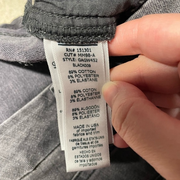 Good American skinny jeans good waist high rise distressed gray women’s size 26 - Picture 5 of 6